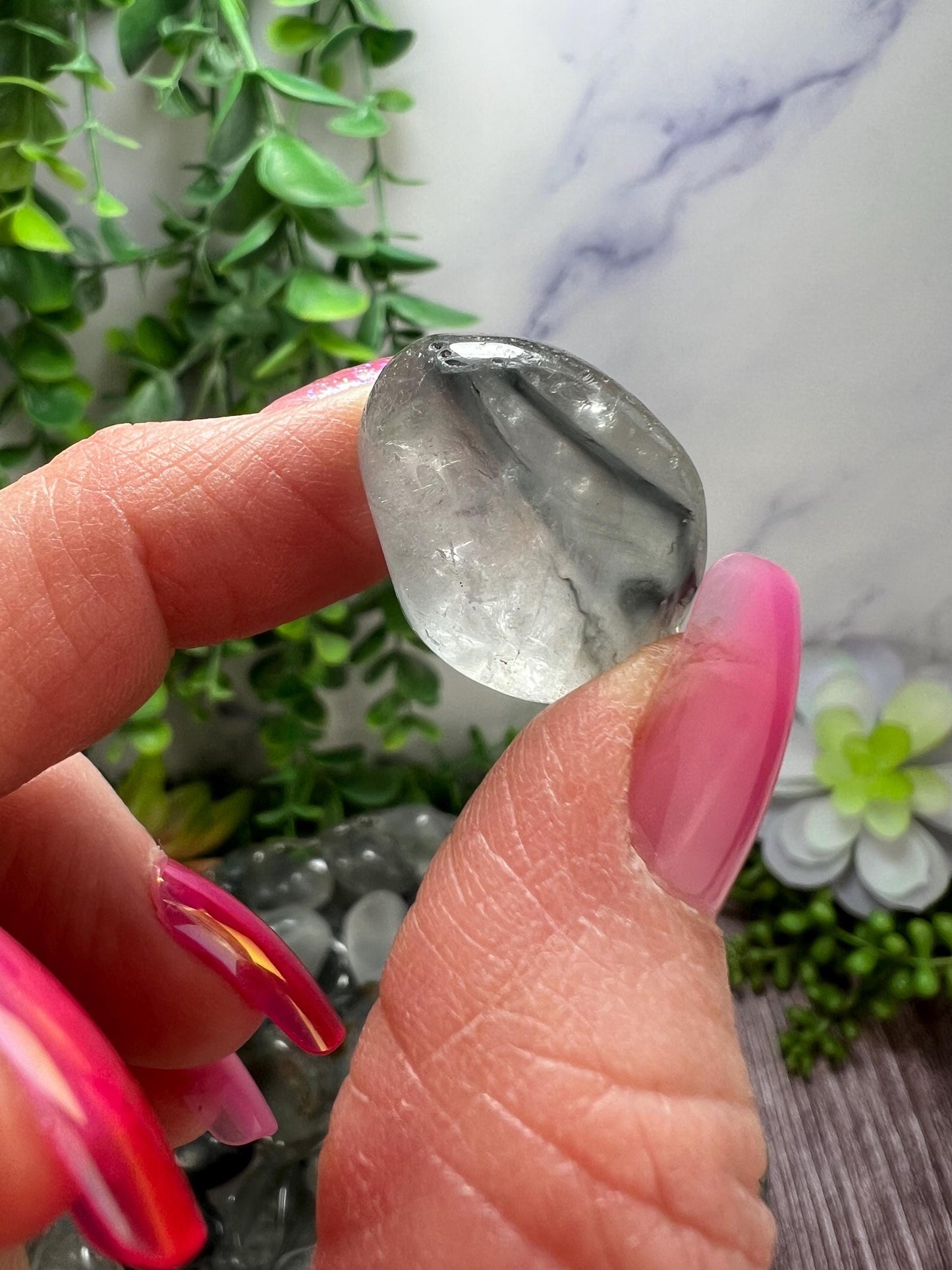 Blue Tara Nightshade Quartz Tumbled Stones