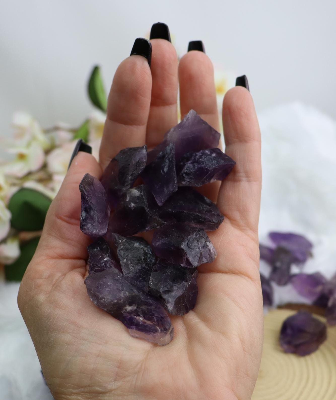 Raw Amethyst Crystals