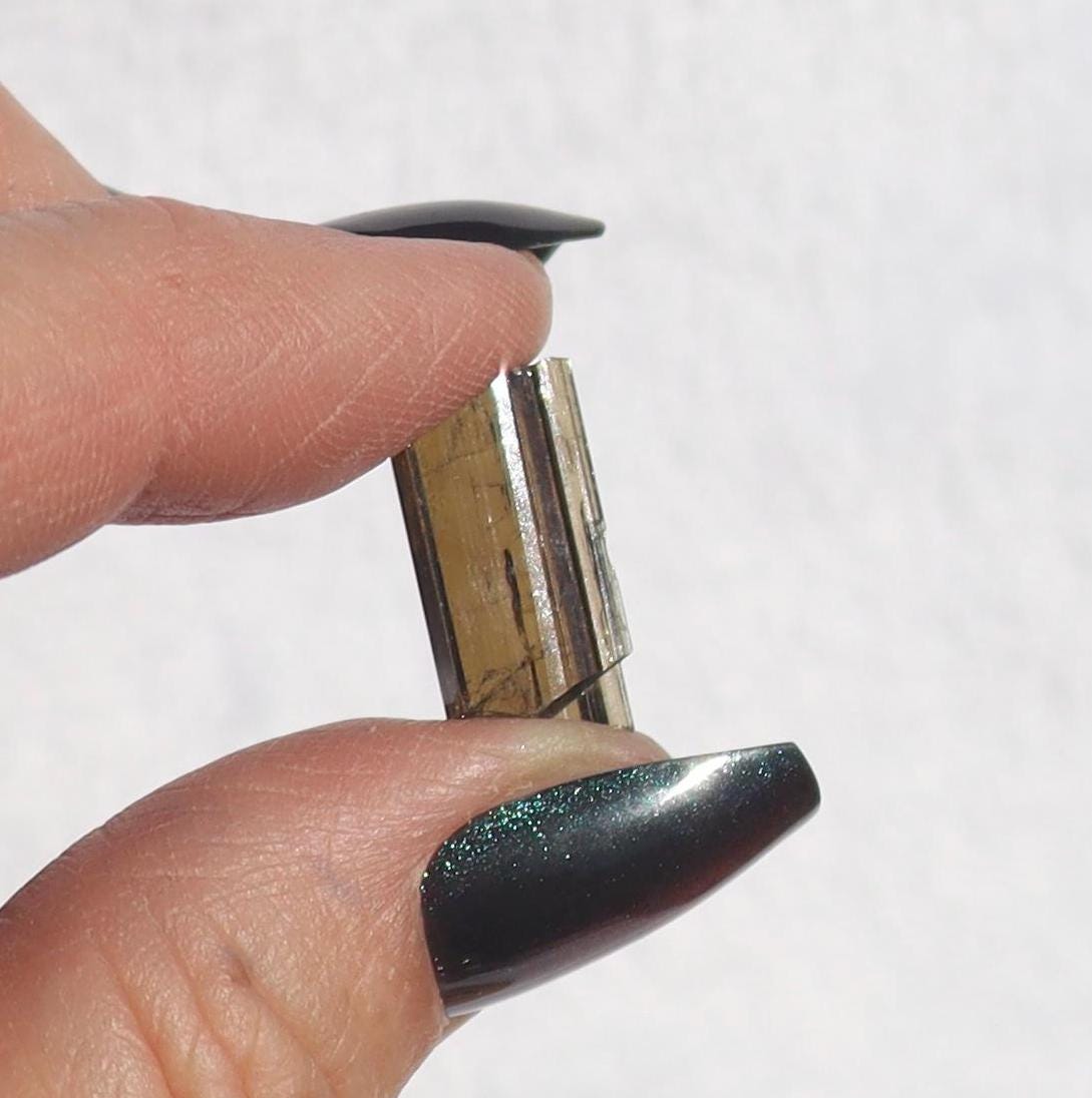 Raw Epidote Crystal Specimen