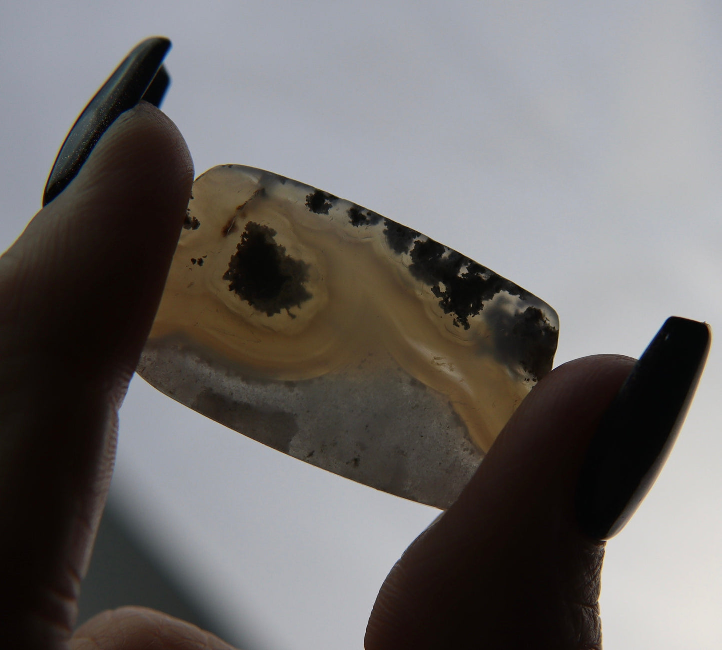 Moss Agate Crystal Cabochon, Crystal Jewelry Making