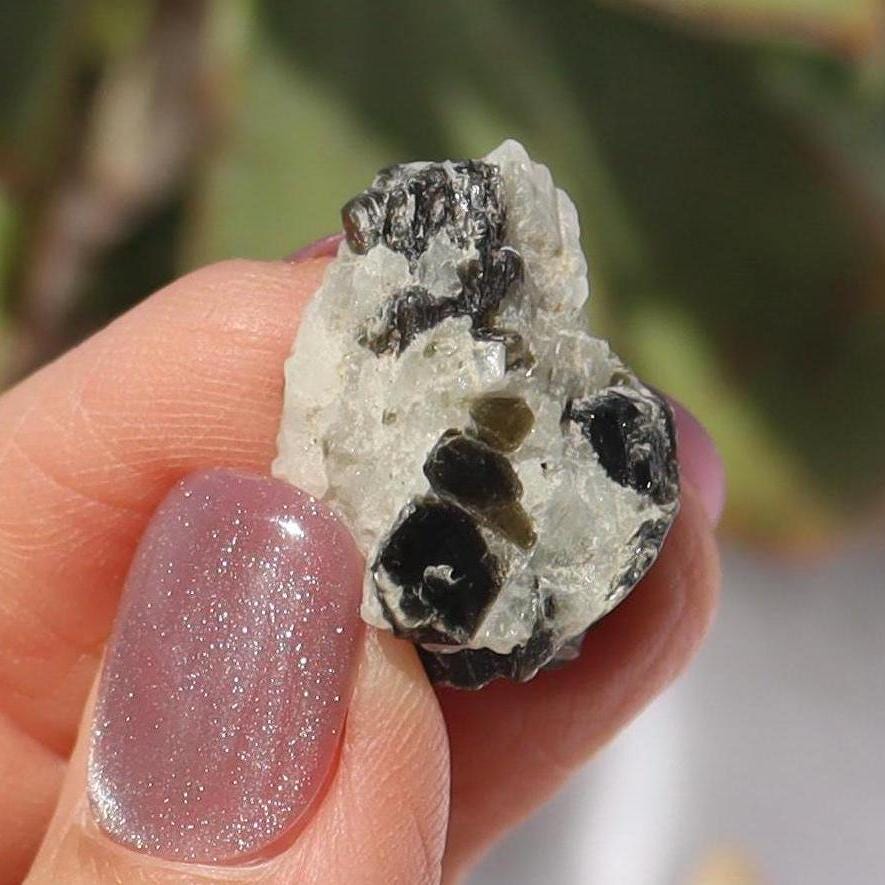 Epidote Crystals in Matrix from Pakistan