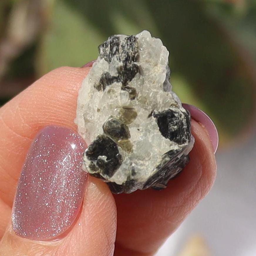 Epidote Crystals in Matrix from Pakistan