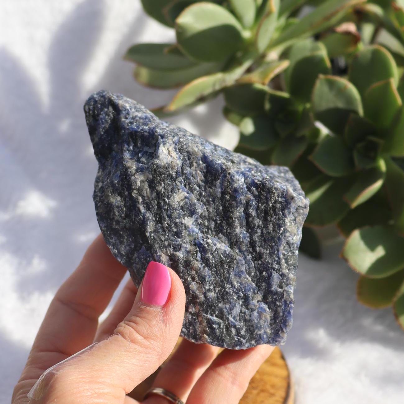 Raw Rough Sodalite Crystal