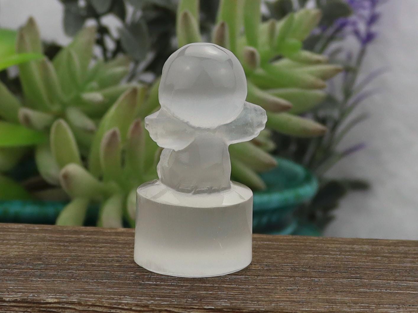 High Quality Selenite Baby Angel Carving, Selenite Crystal, Selenite Cleansing