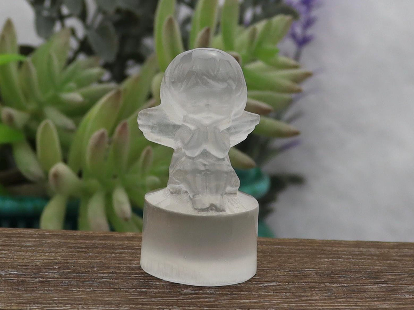 High Quality Selenite Baby Angel Carving, Selenite Crystal, Selenite Cleansing