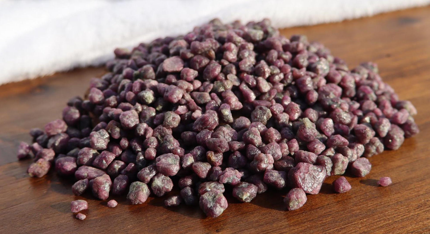 Raw Rubies from Pakistan, Ruby Corundum