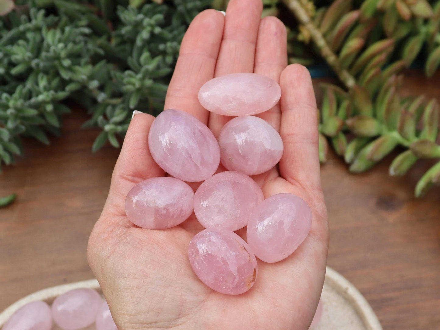 Rose Quartz Tumbled Stones