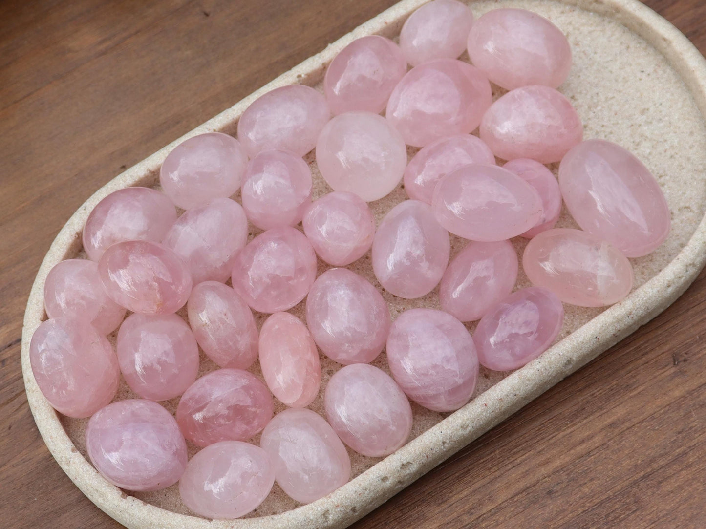 Rose Quartz Tumbled Stones