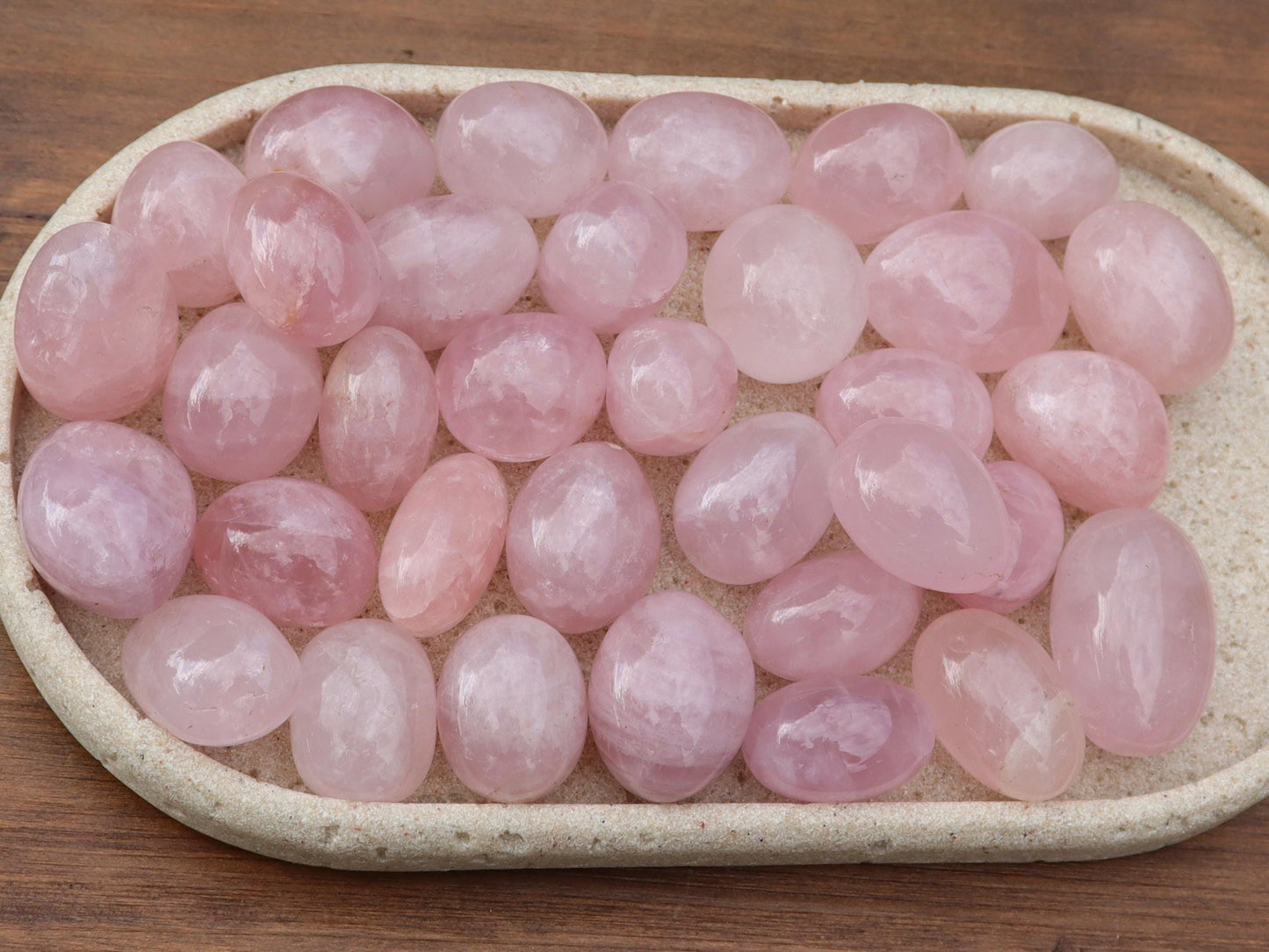 Rose Quartz Tumbled Stones