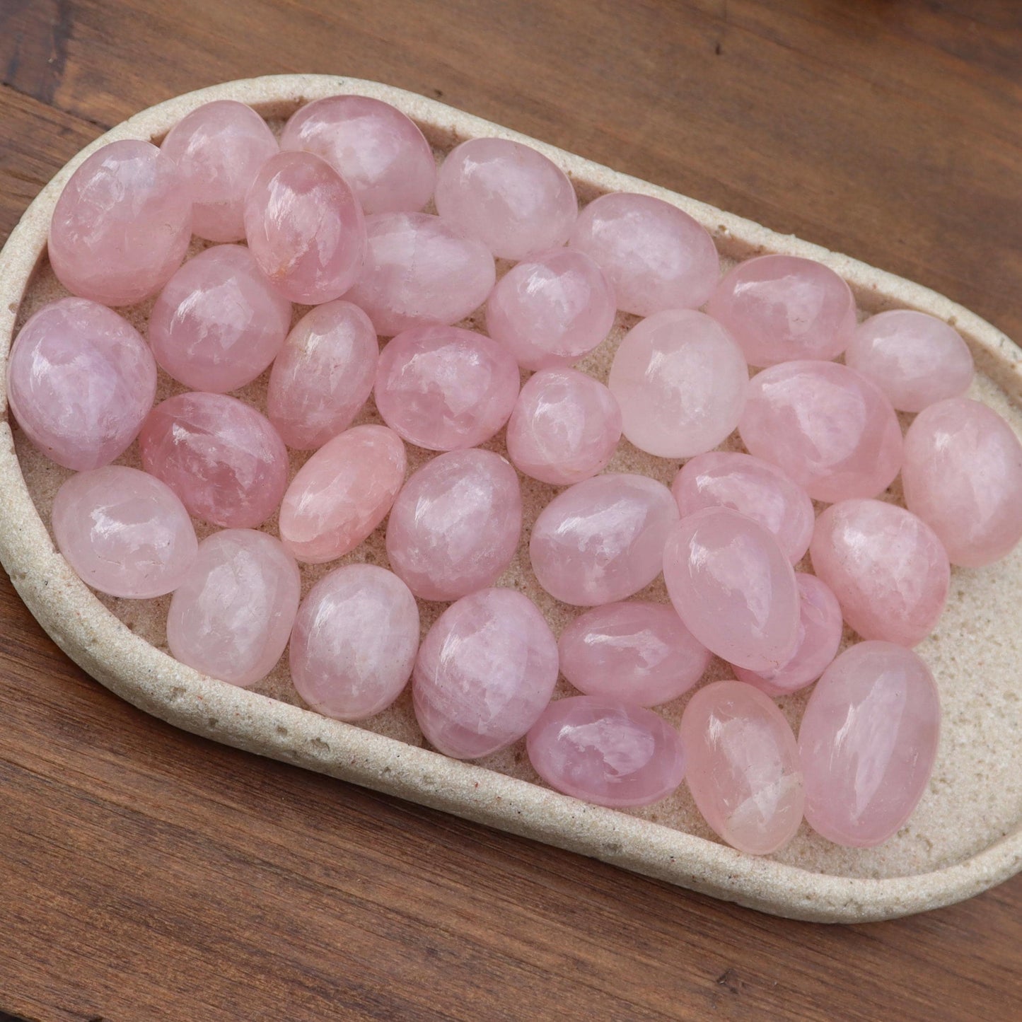 Rose Quartz Tumbled Stones