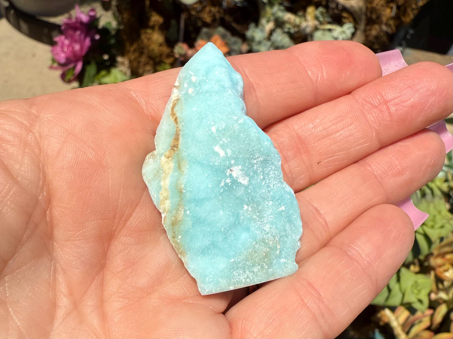 Larimar Crystal Slabs