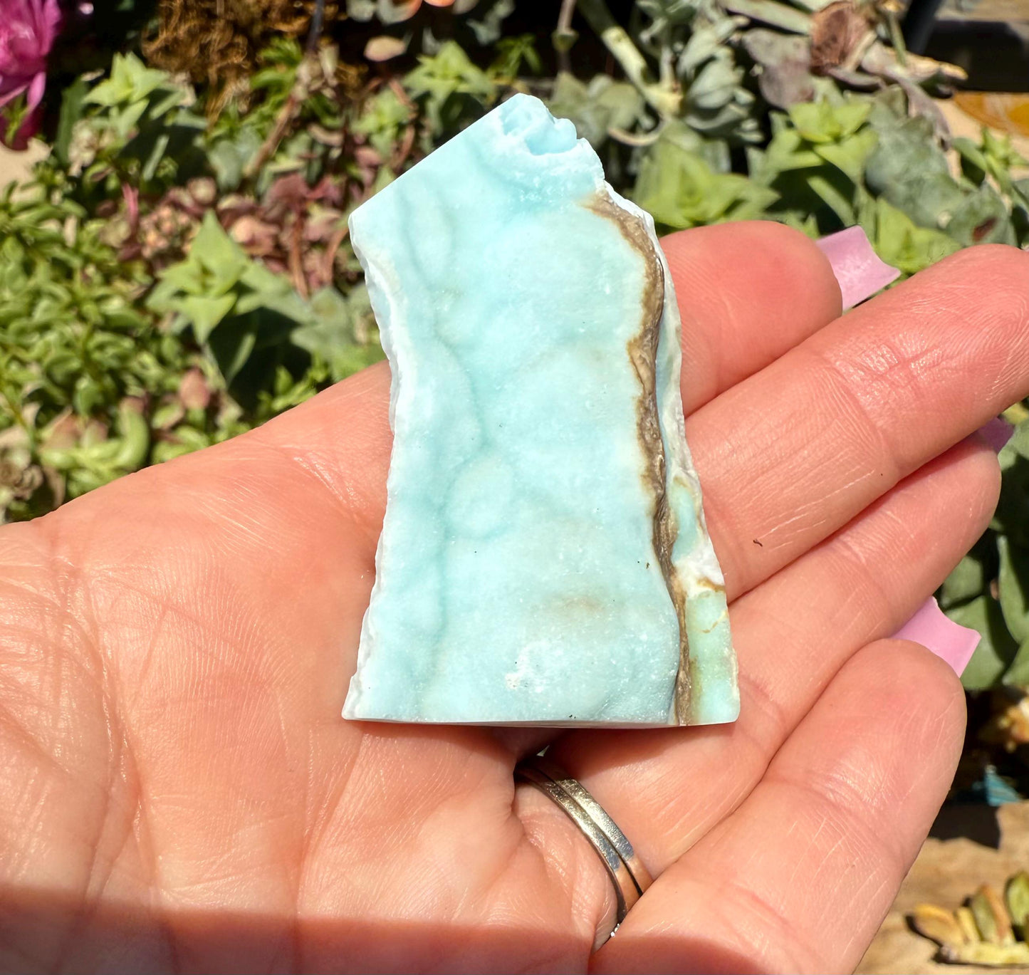 Larimar Crystal Slabs