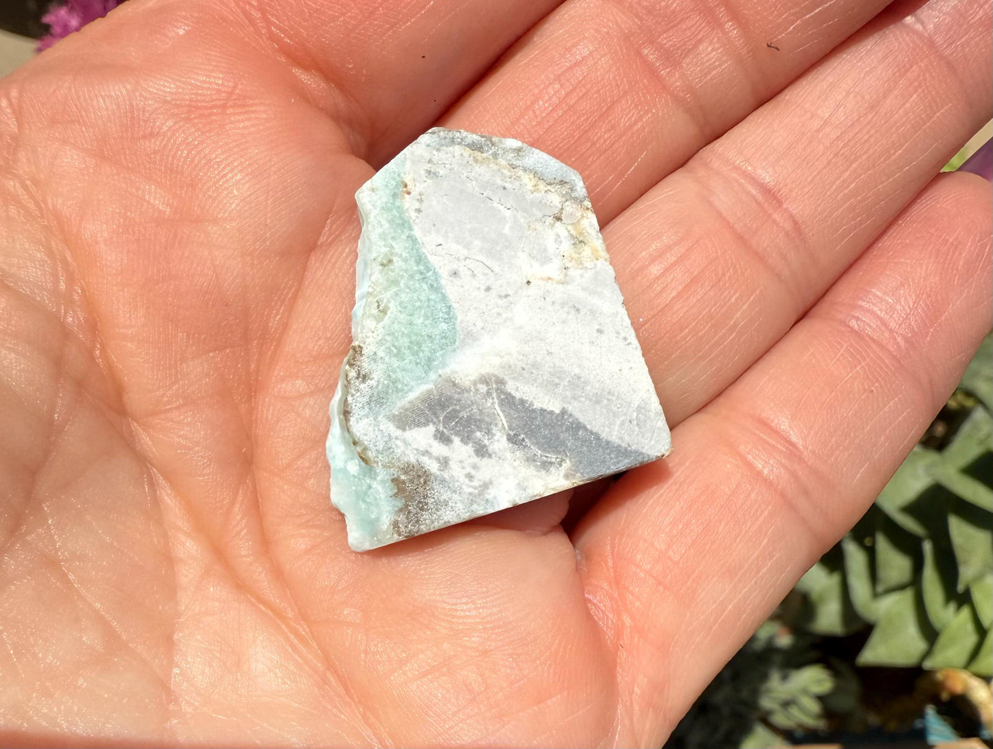 Larimar Crystal Slabs