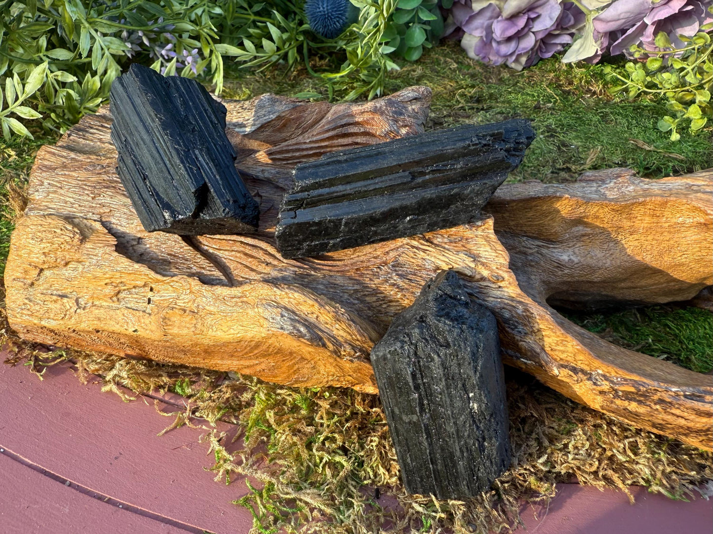 Raw Black Tourmaline Stone