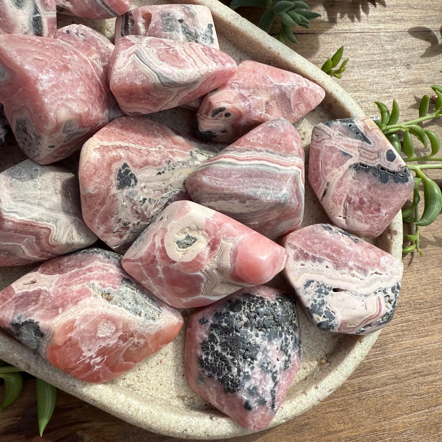 Rhodochrosite Polished Free Forms