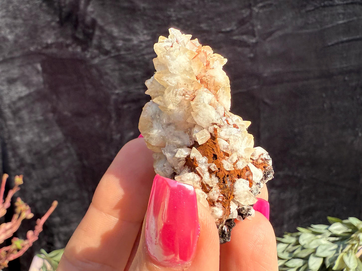 Raw Hemimorphite Crystal Cluster