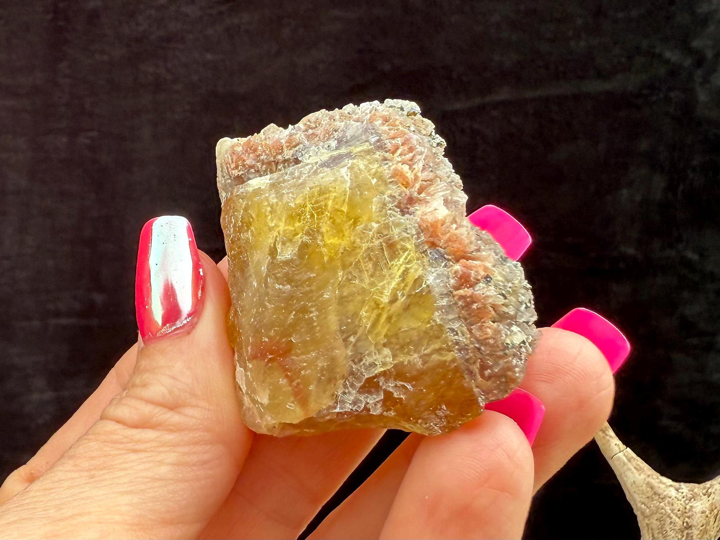 Illinois Yellow Fluorite Specimen