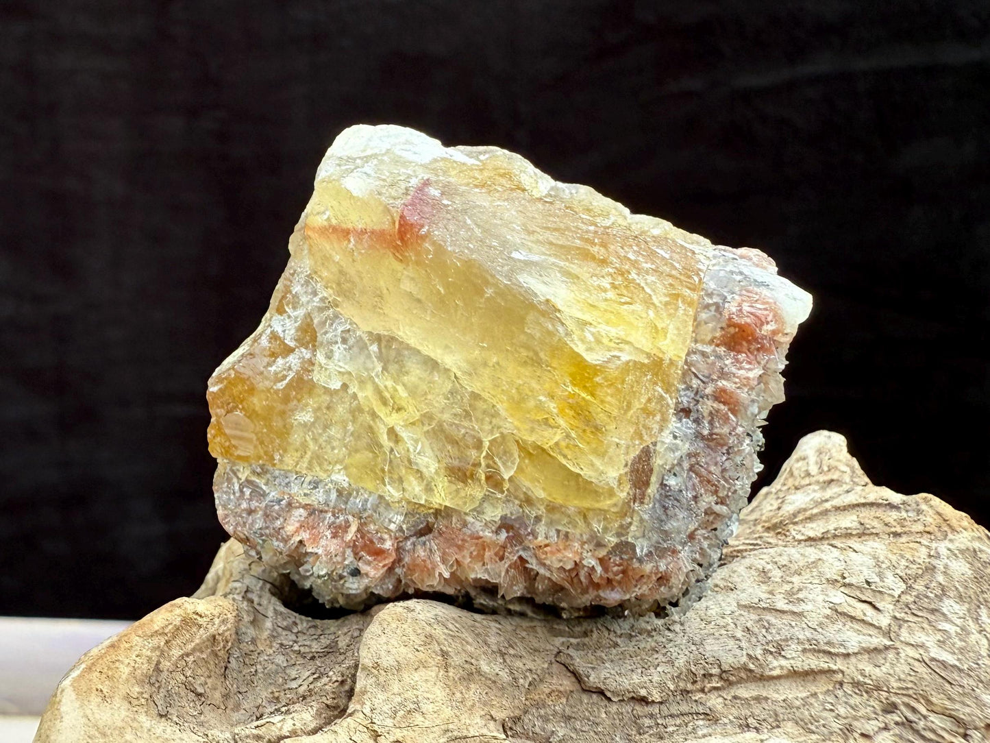 Illinois Yellow Fluorite Specimen