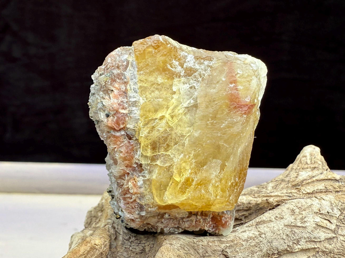 Illinois Yellow Fluorite Specimen