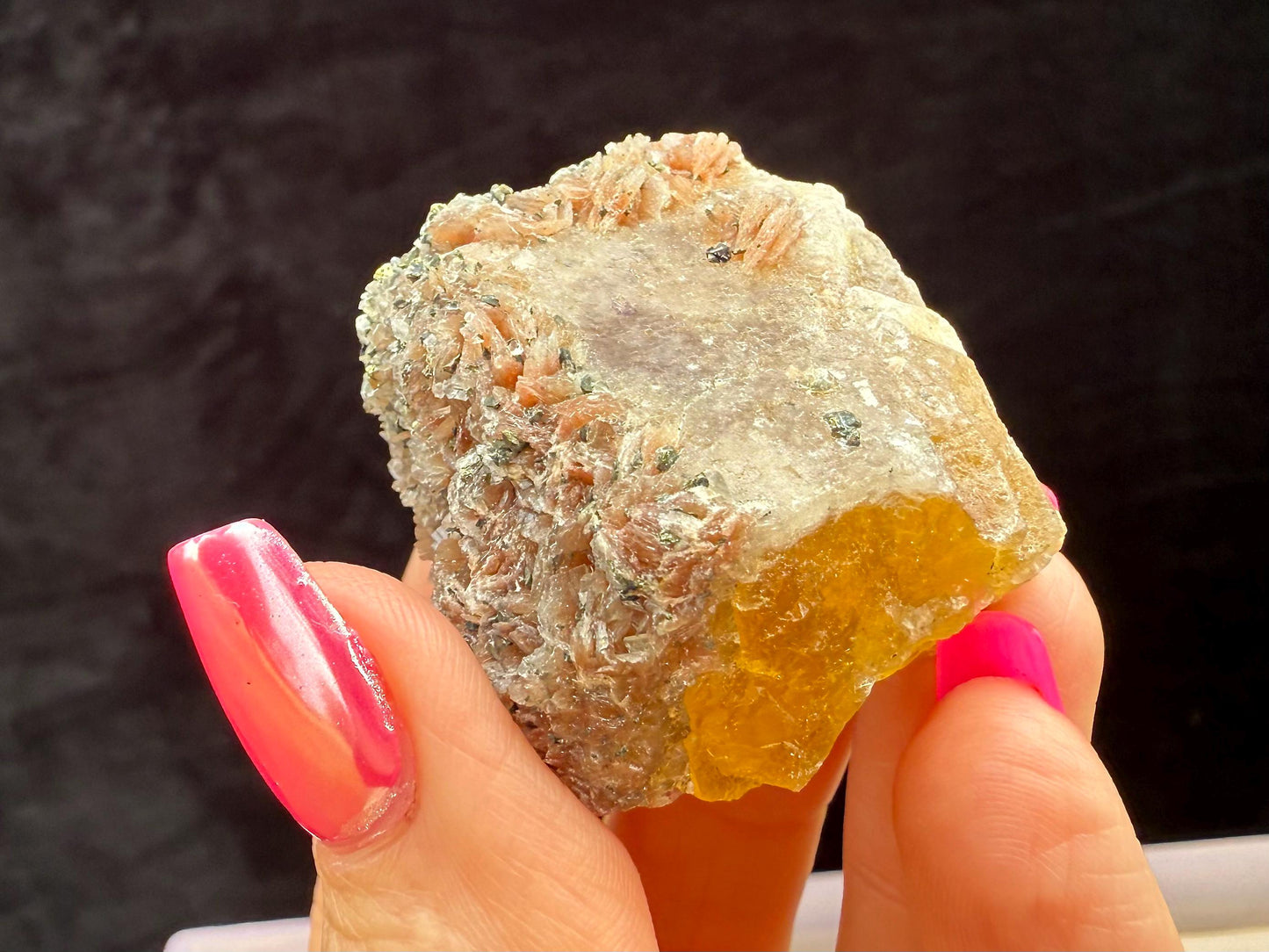 Illinois Yellow Fluorite Specimen