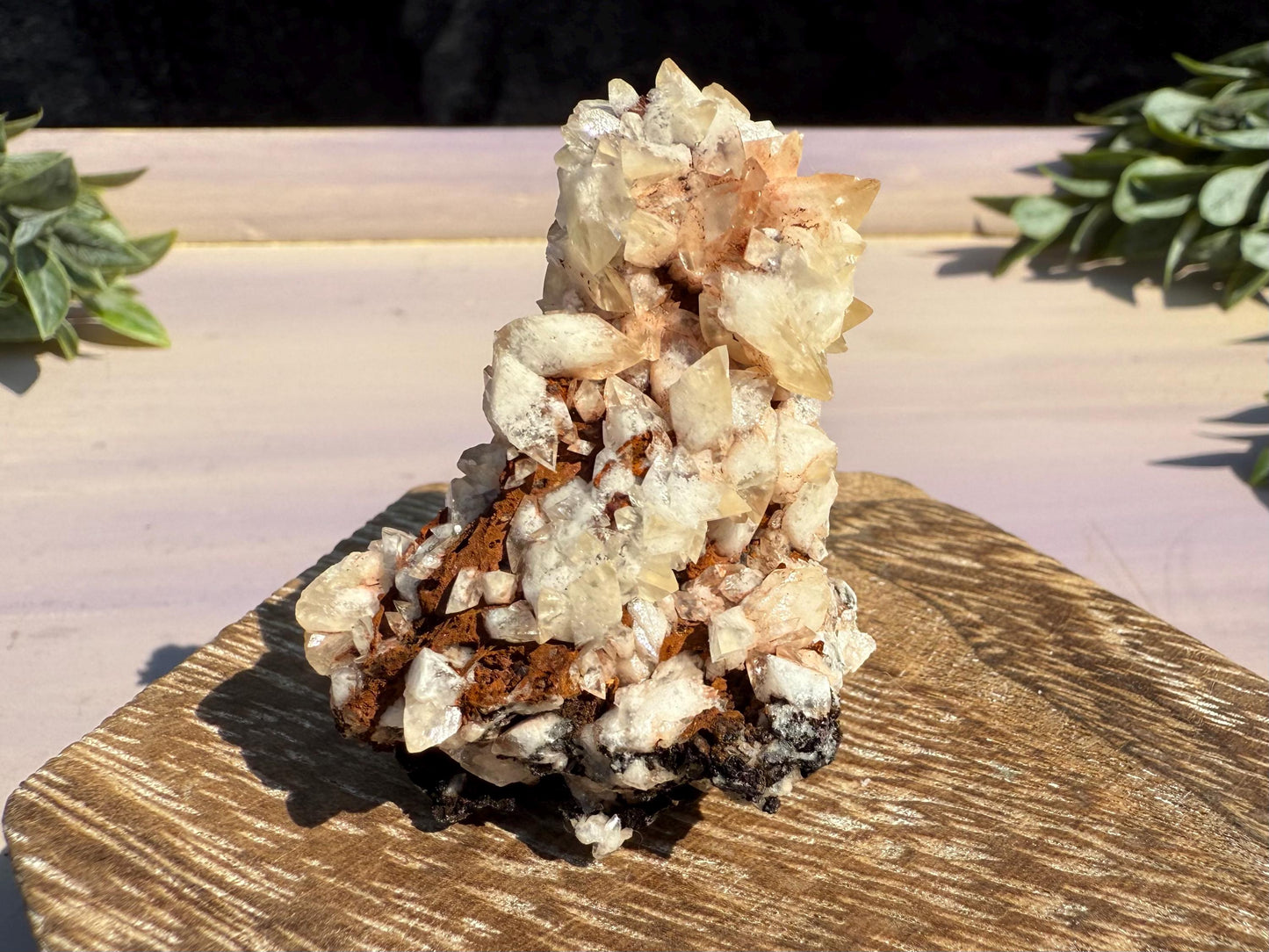 Raw Hemimorphite Crystal Cluster