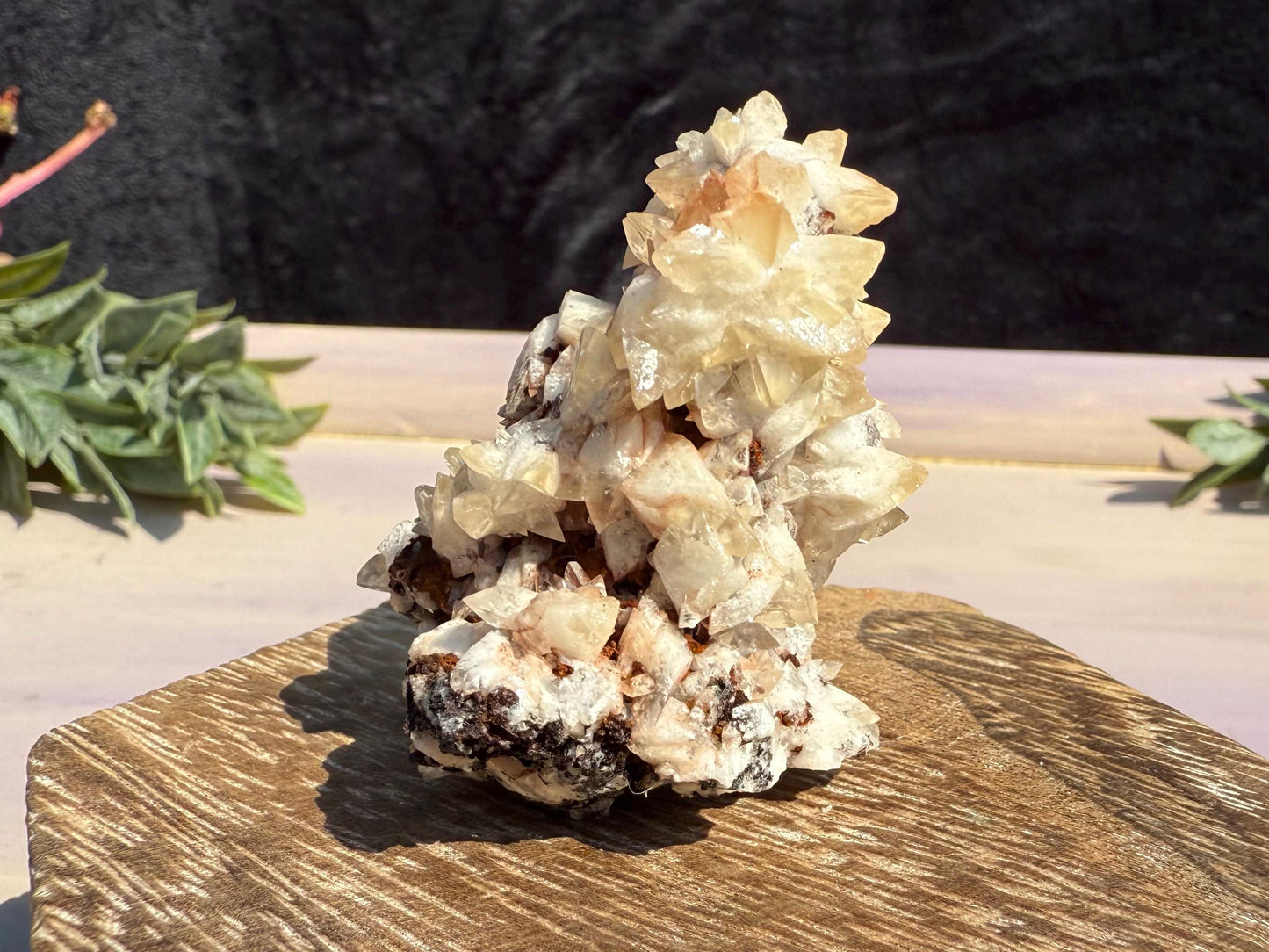 Raw Hemimorphite Crystal Cluster