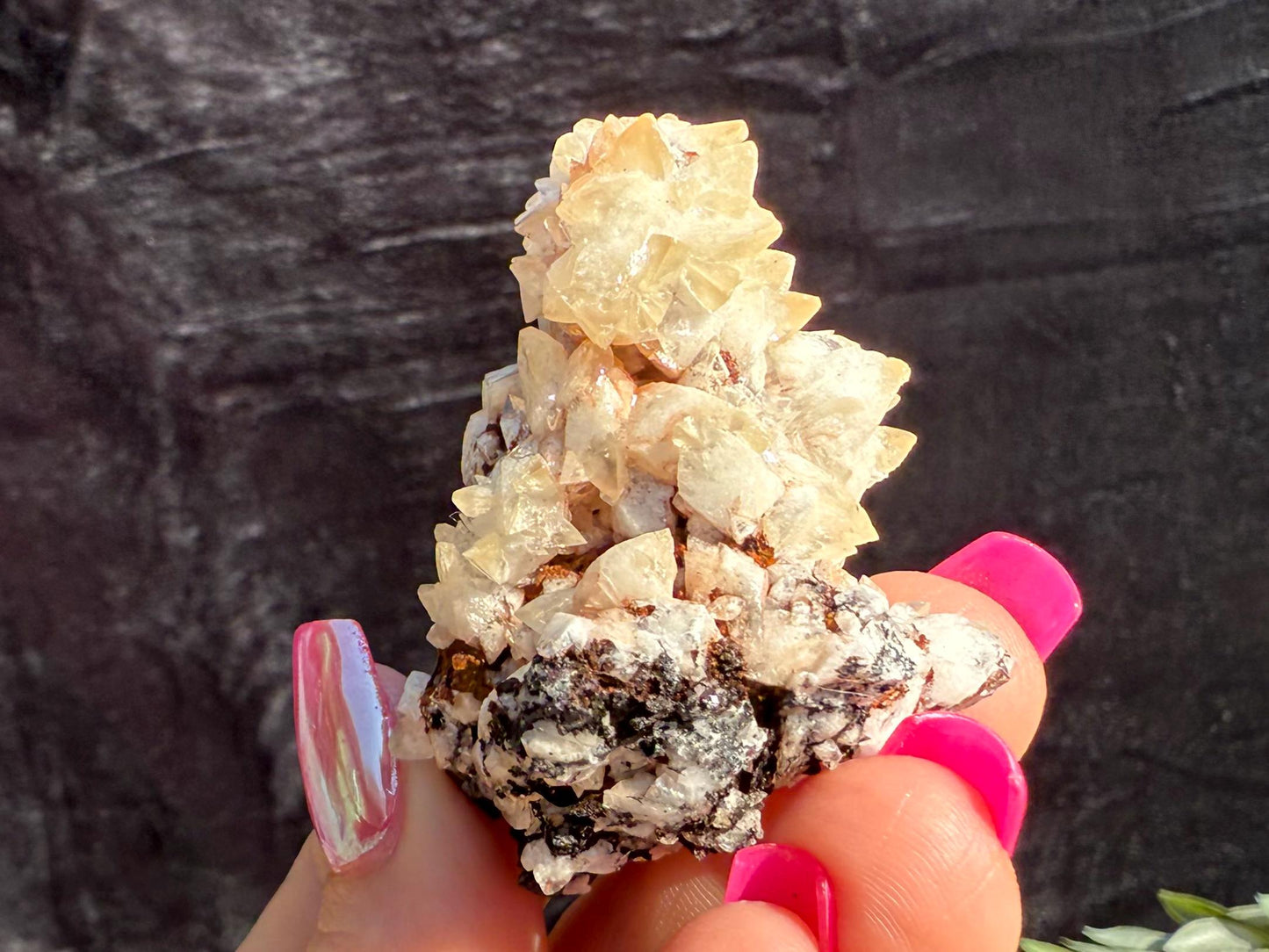 Raw Hemimorphite Crystal Cluster