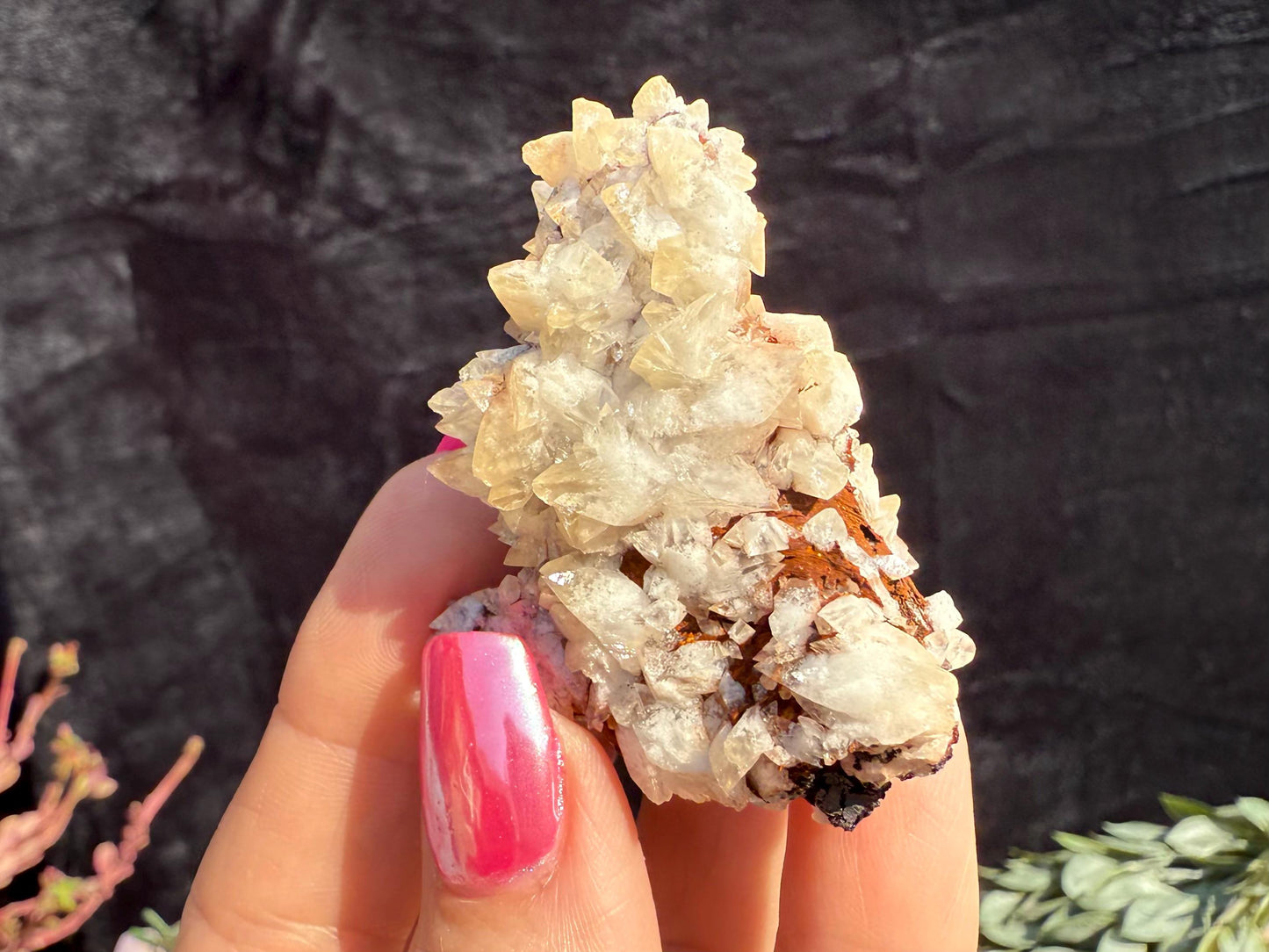 Raw Hemimorphite Crystal Cluster