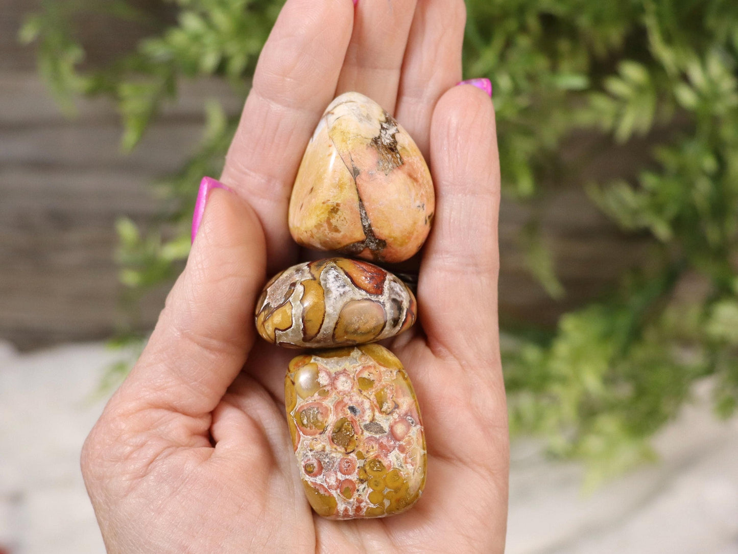 Brecciated Jasper Tumbled Stones
