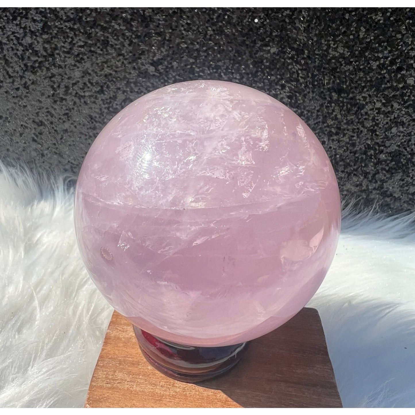 Rose Quartz Crystal Sphere