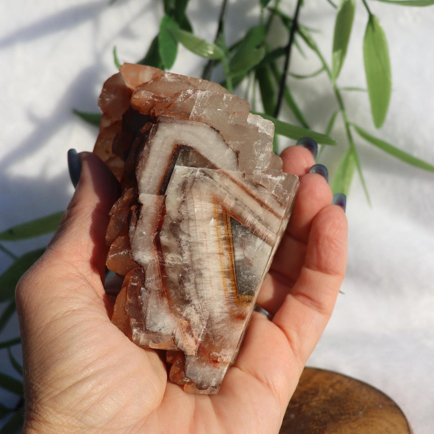 Daye Hubei Pagoda Red/White Calcite from China