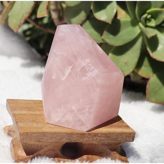 Brazilian Rose Quartz Free Form