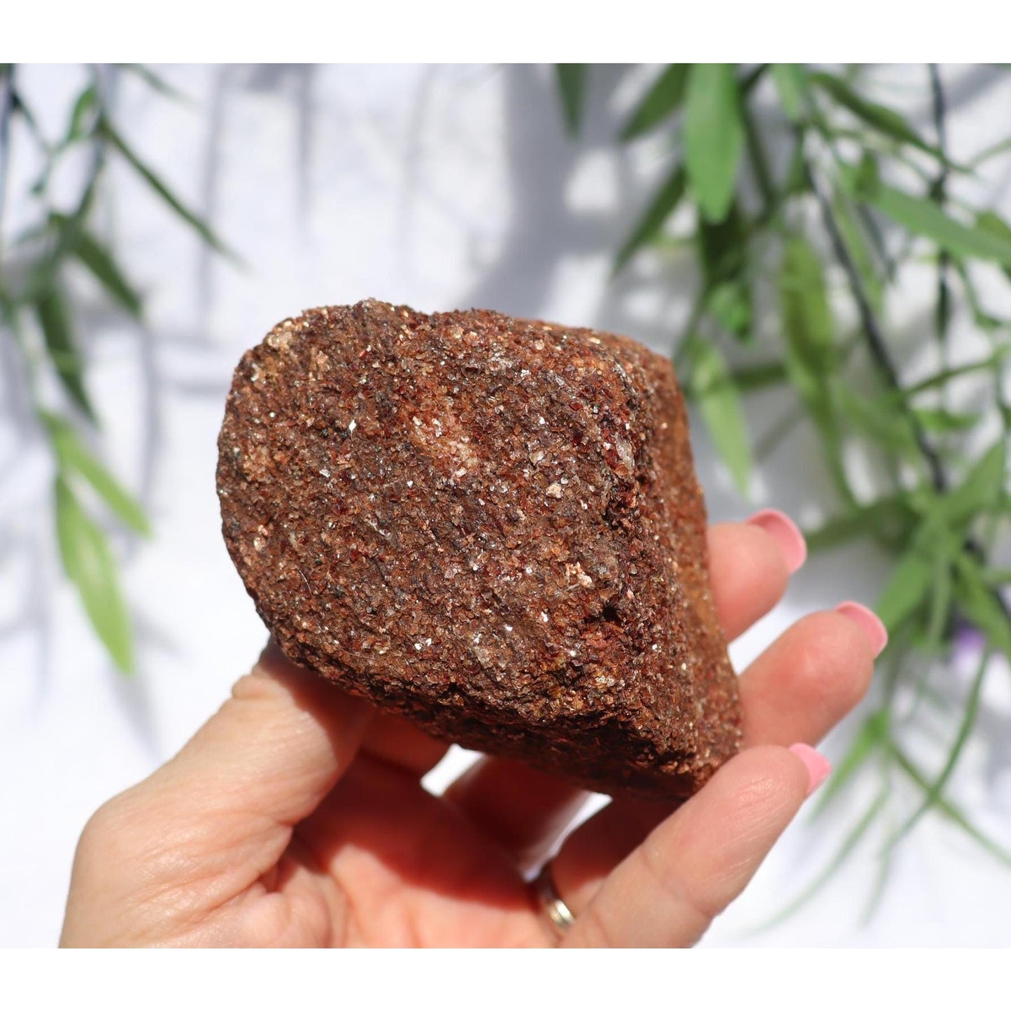 Raw Red Mica Crystal Specimen