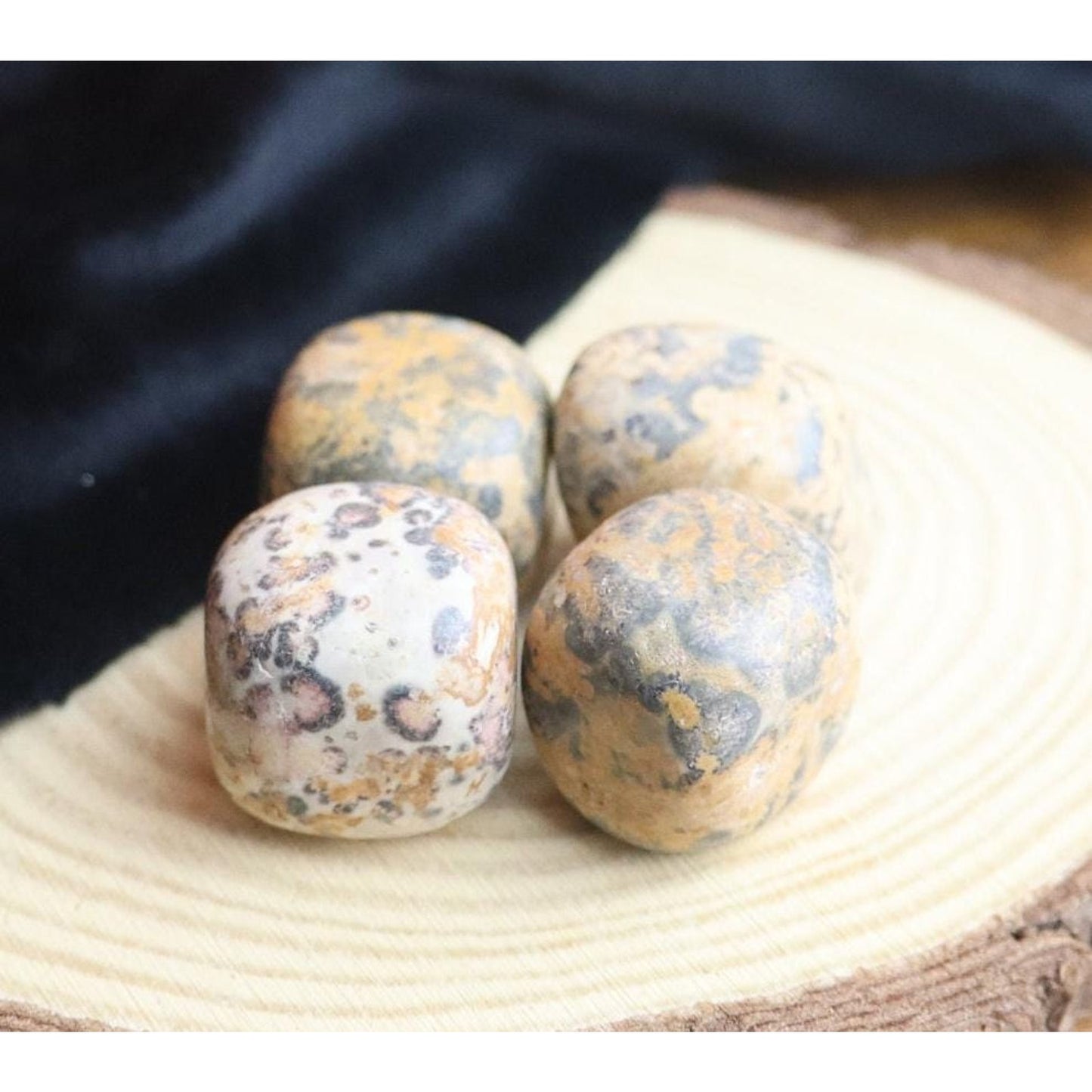 Leopard Skin Jasper Tumbles