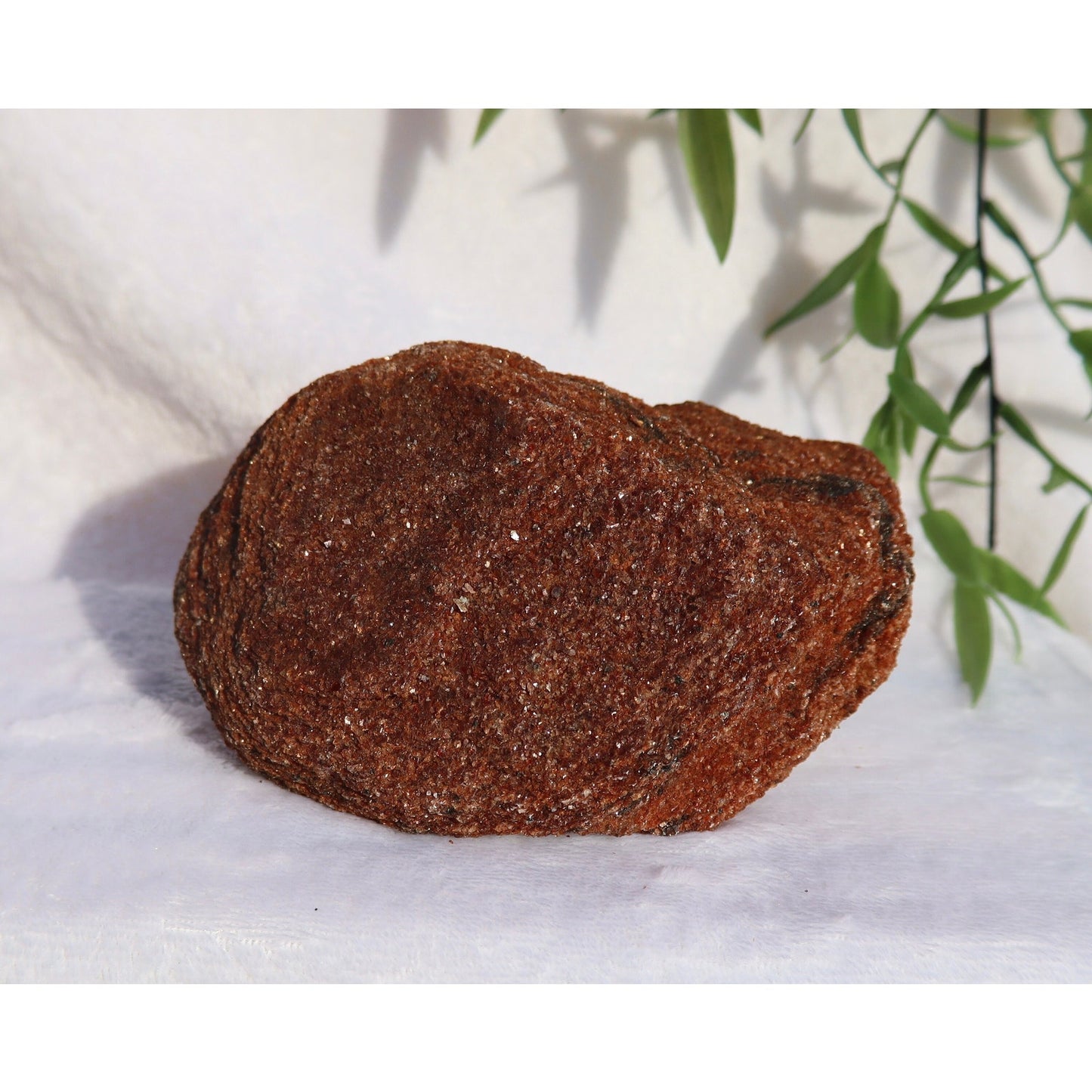 Raw Red Mica Crystal Specimen