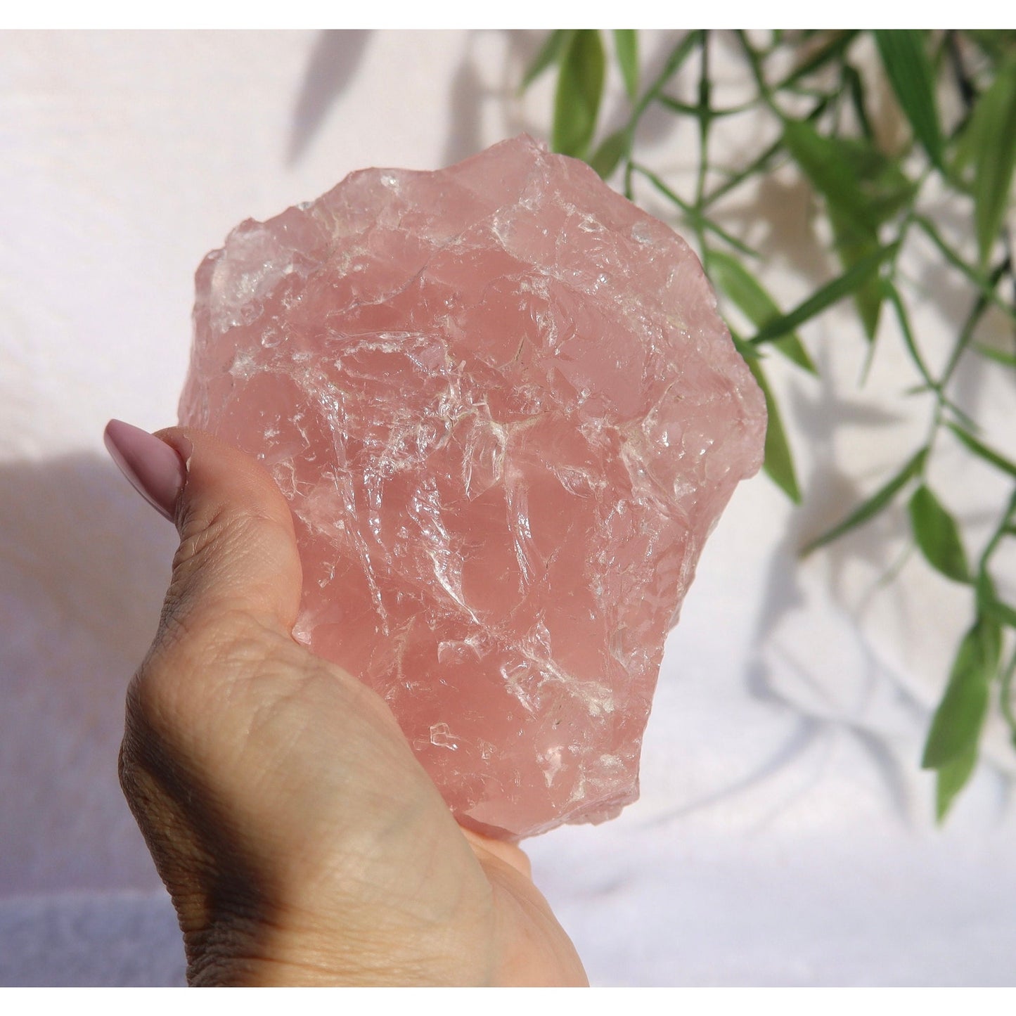 Brazilian Rose Quartz, Raw Rose Quartz, Pink Quartz for Heart Chakra