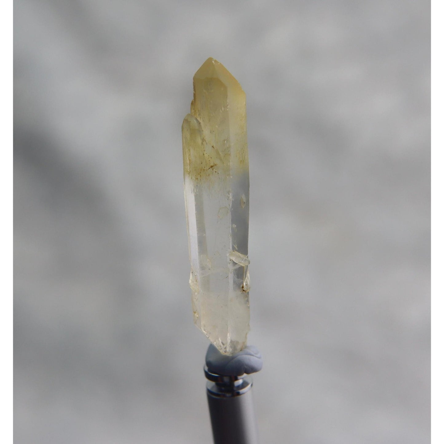 Mango Quartz Point , Halloysite Included Quartz