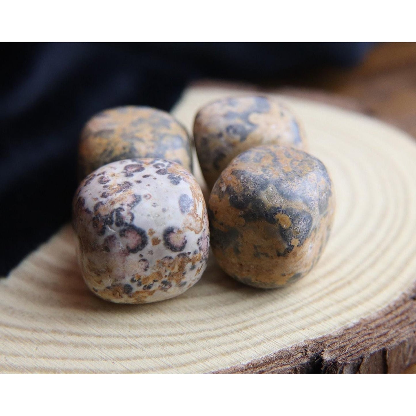 Leopard Skin Jasper Tumbles