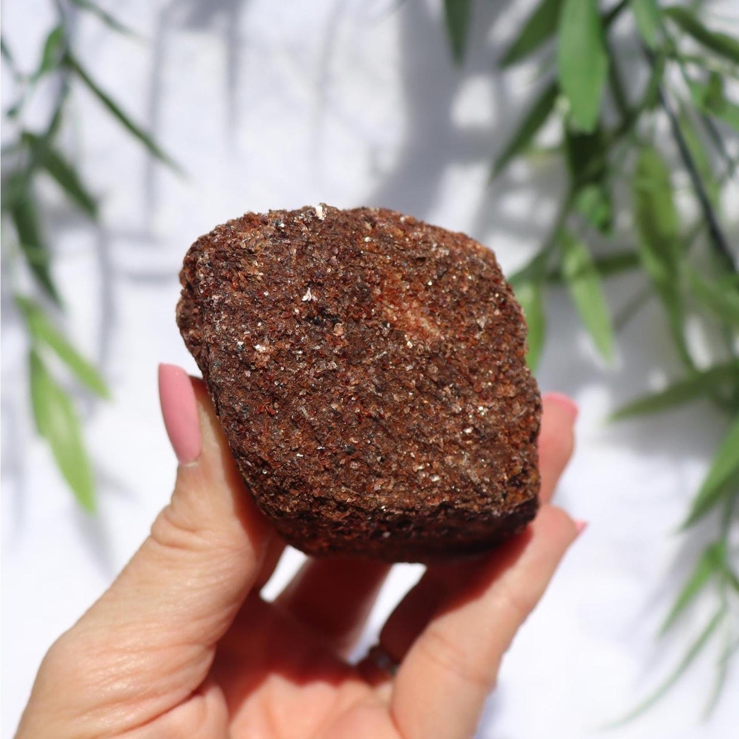 Raw Red Mica Crystal Specimen