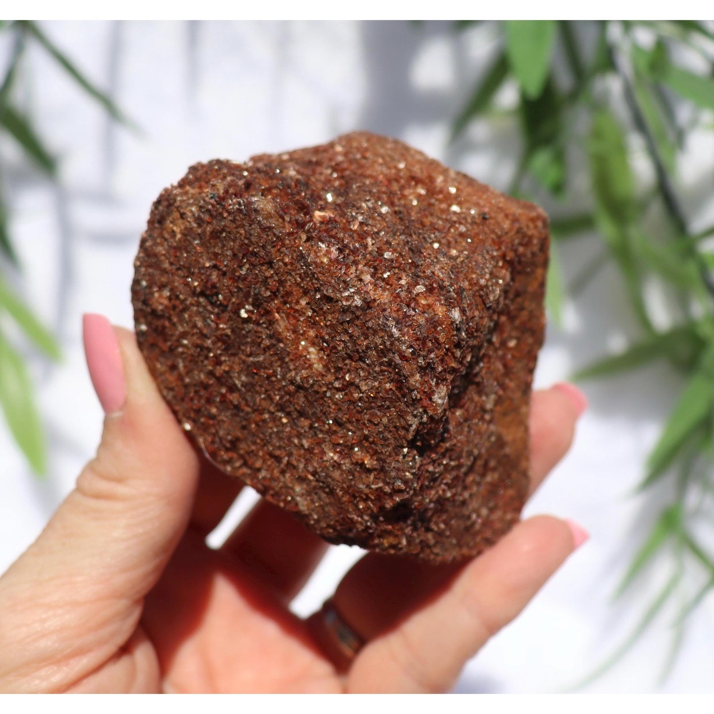 Raw Red Mica Crystal Specimen