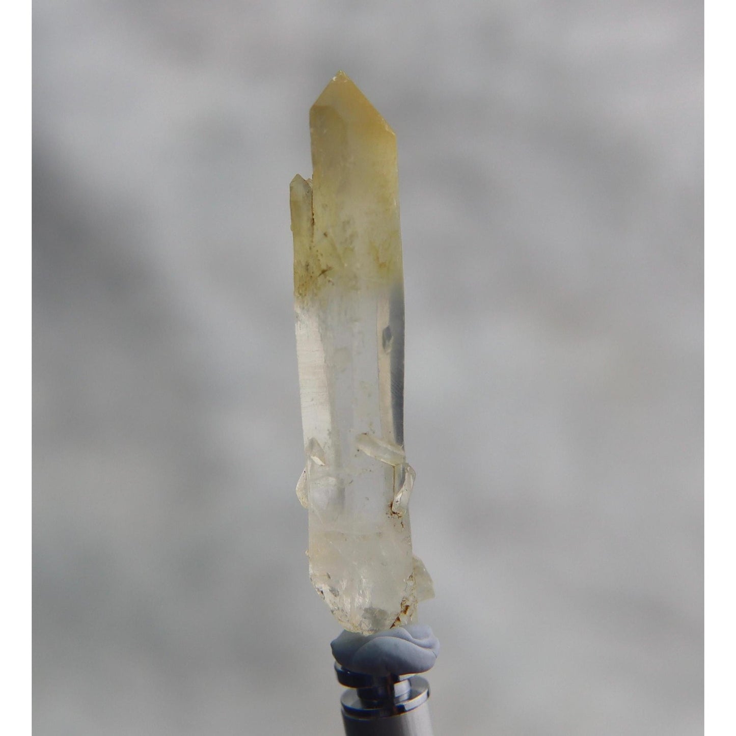 Mango Quartz Point , Halloysite Included Quartz