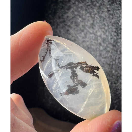 Dendritic Quartz Crystal Cabochon