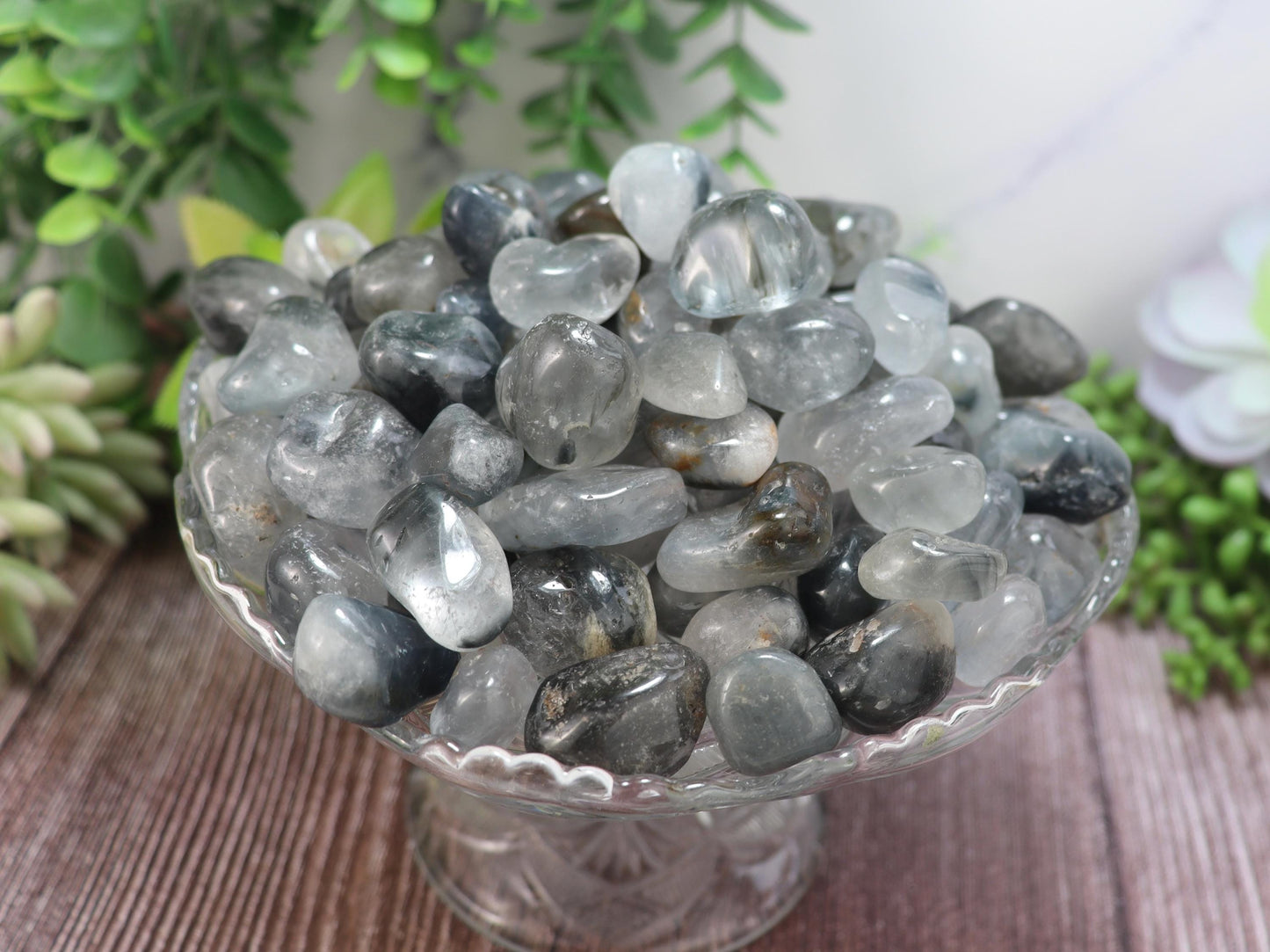 Blue Tara Nightshade Quartz Tumbled Stones