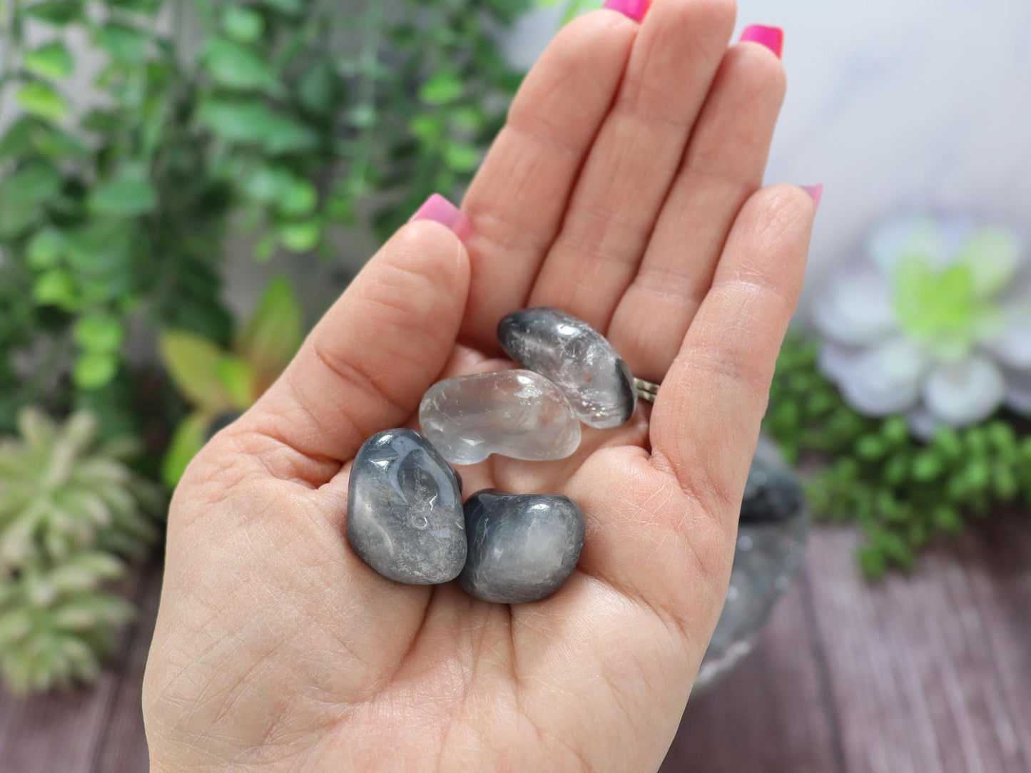 Blue Tara Nightshade Quartz Tumbled Stones