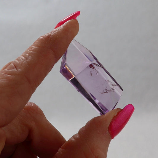 Rose De France Amethyst Crystal Free Forms, High Quality Lilac Amethyst