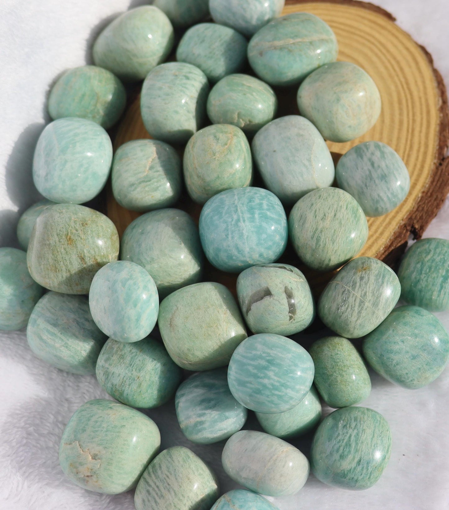 Amazonite Tumbled Stones