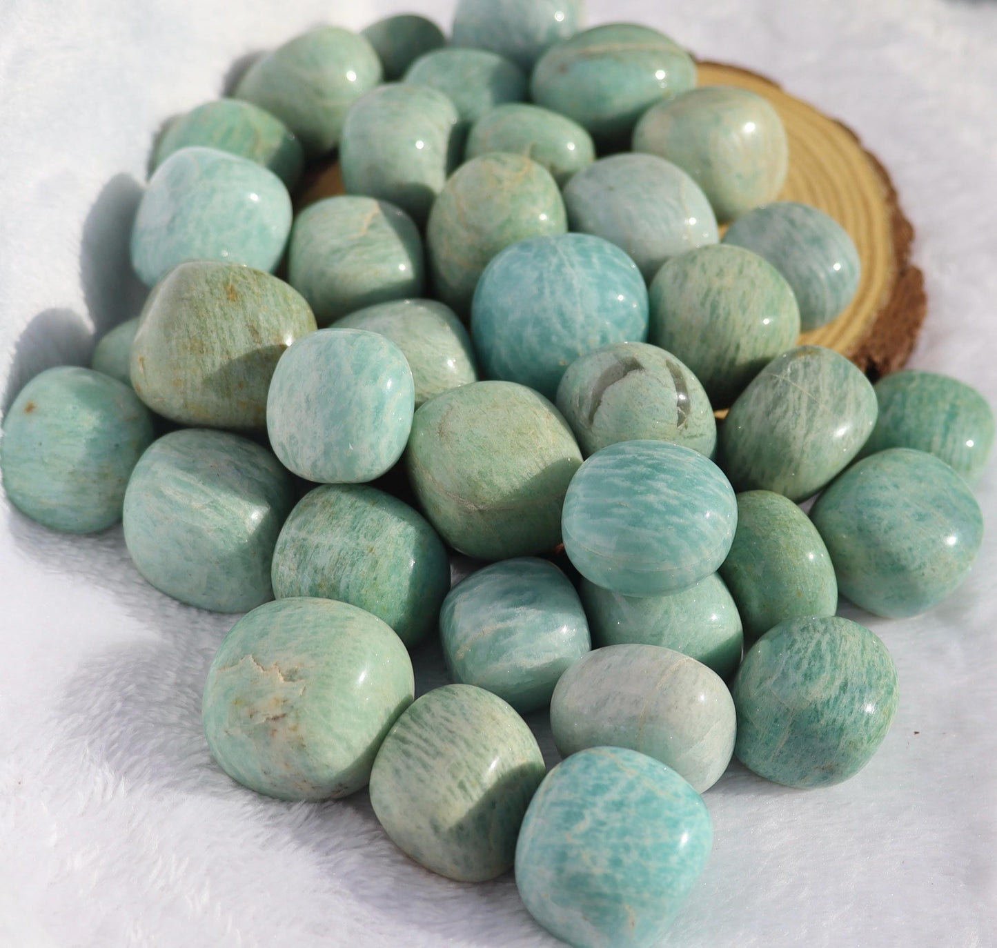 Amazonite Tumbled Stones