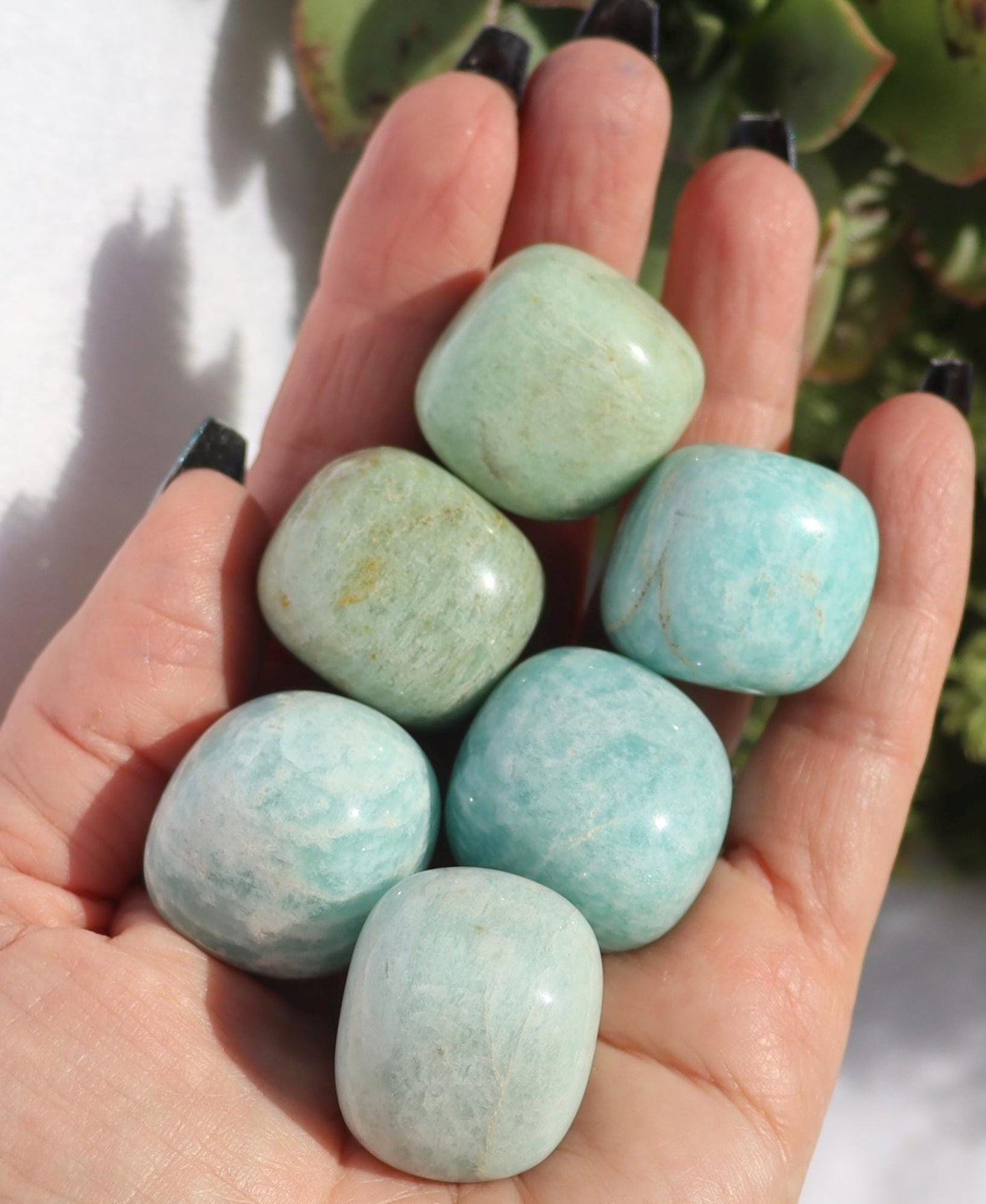 Amazonite Tumbled Stones