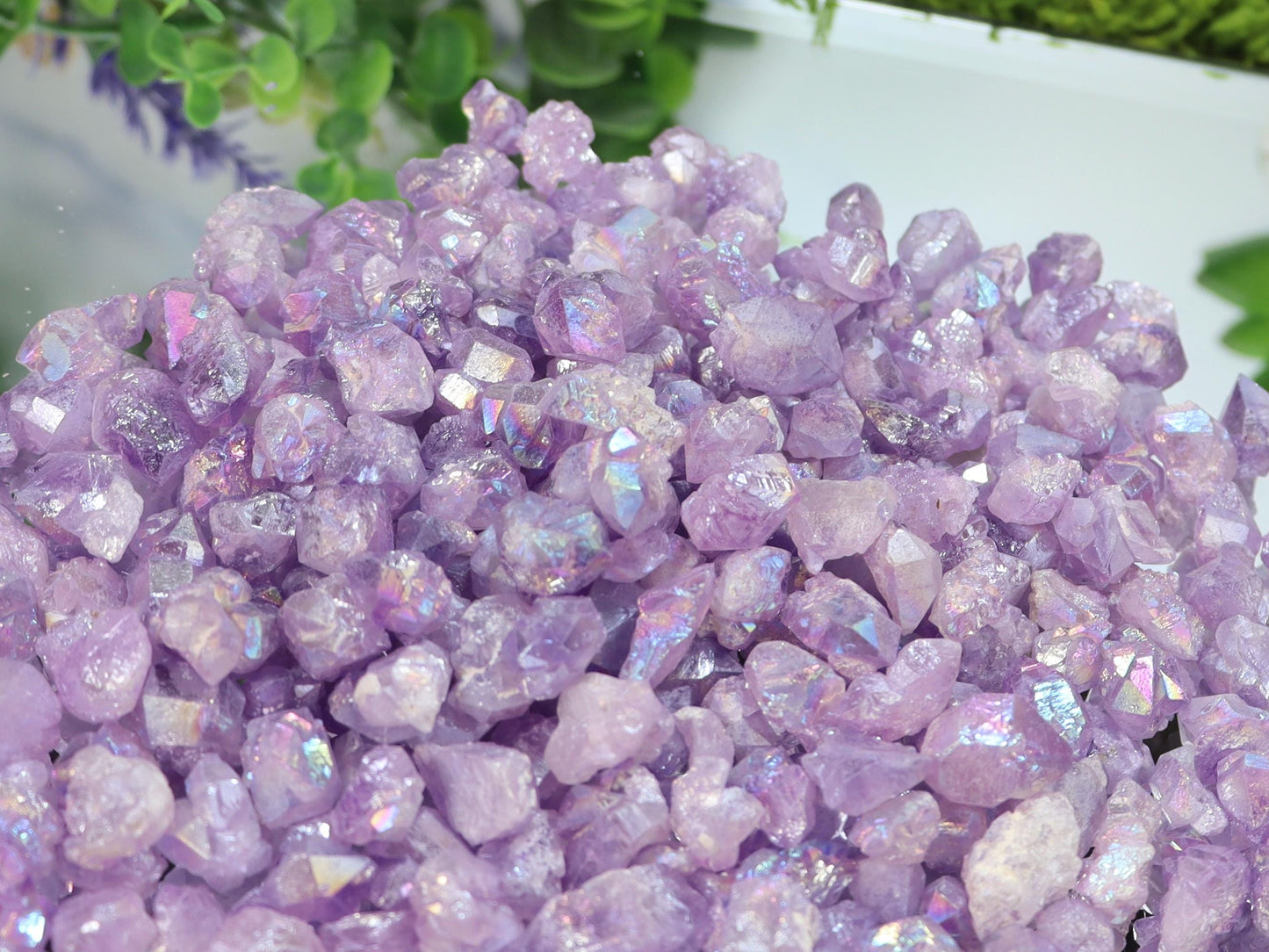 Raw Rough Aura Amethyst Pieces - 1 oz. - 2 oz. - 4 oz.