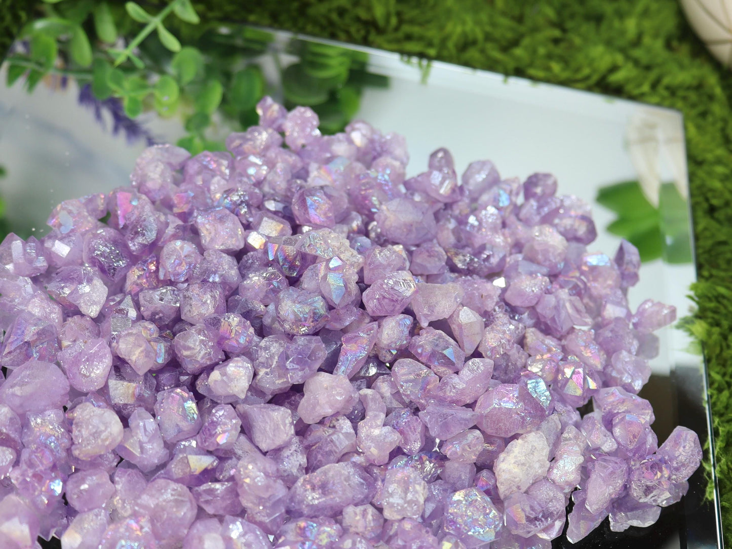 Raw Rough Aura Amethyst Pieces - 1 oz. - 2 oz. - 4 oz.